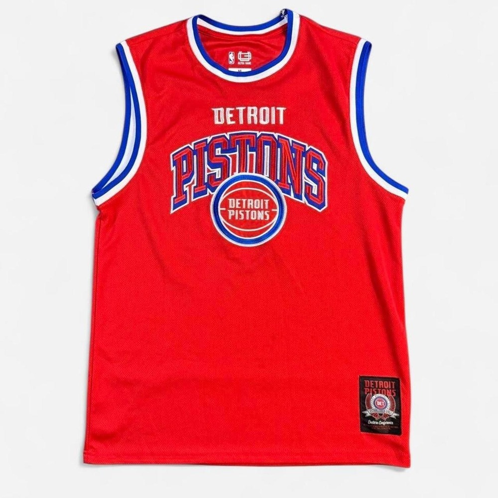 Detroit Pistons Ultra Game red NBA jersey